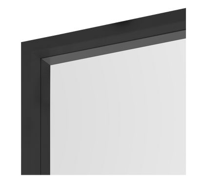 Alea mirror 32 x 124 cm black