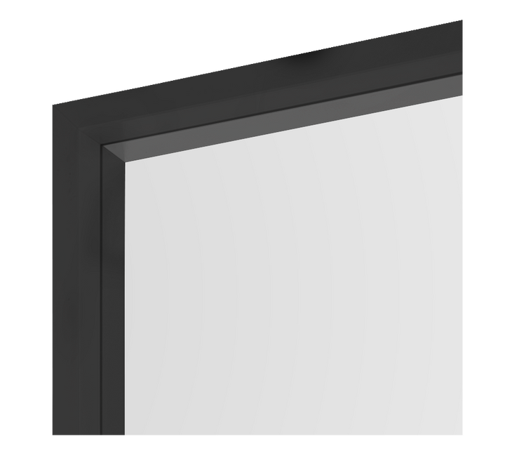Alea mirror 32 x 124 cm black