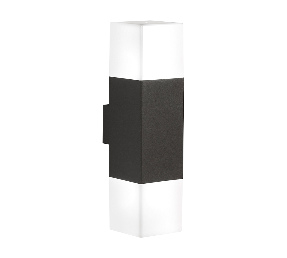 Hudson wall lamp 2-pc E14 anthracite — 220060242