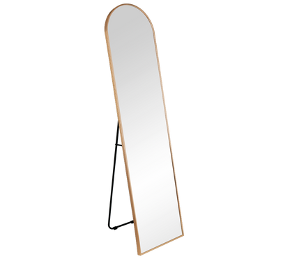 Britt mirror 40 x 160 cm gold with stand