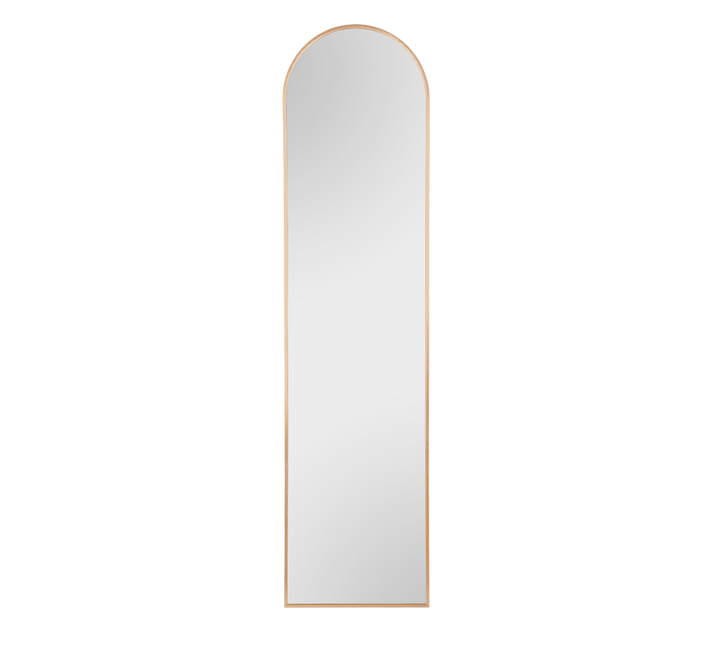 Britt mirror 40 x 160 cm gold with stand