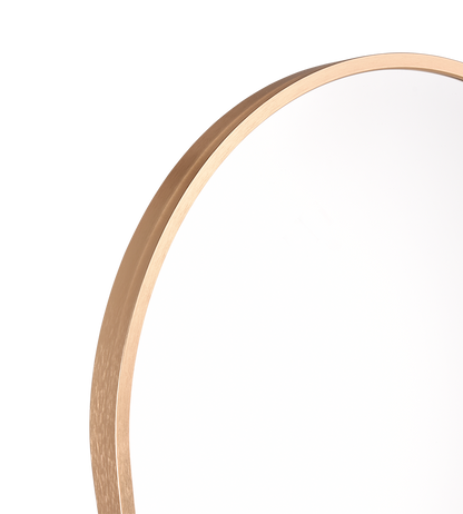 Britt mirror 40 x 160 cm gold with stand