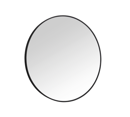 Britt mirror Ø70 cm black