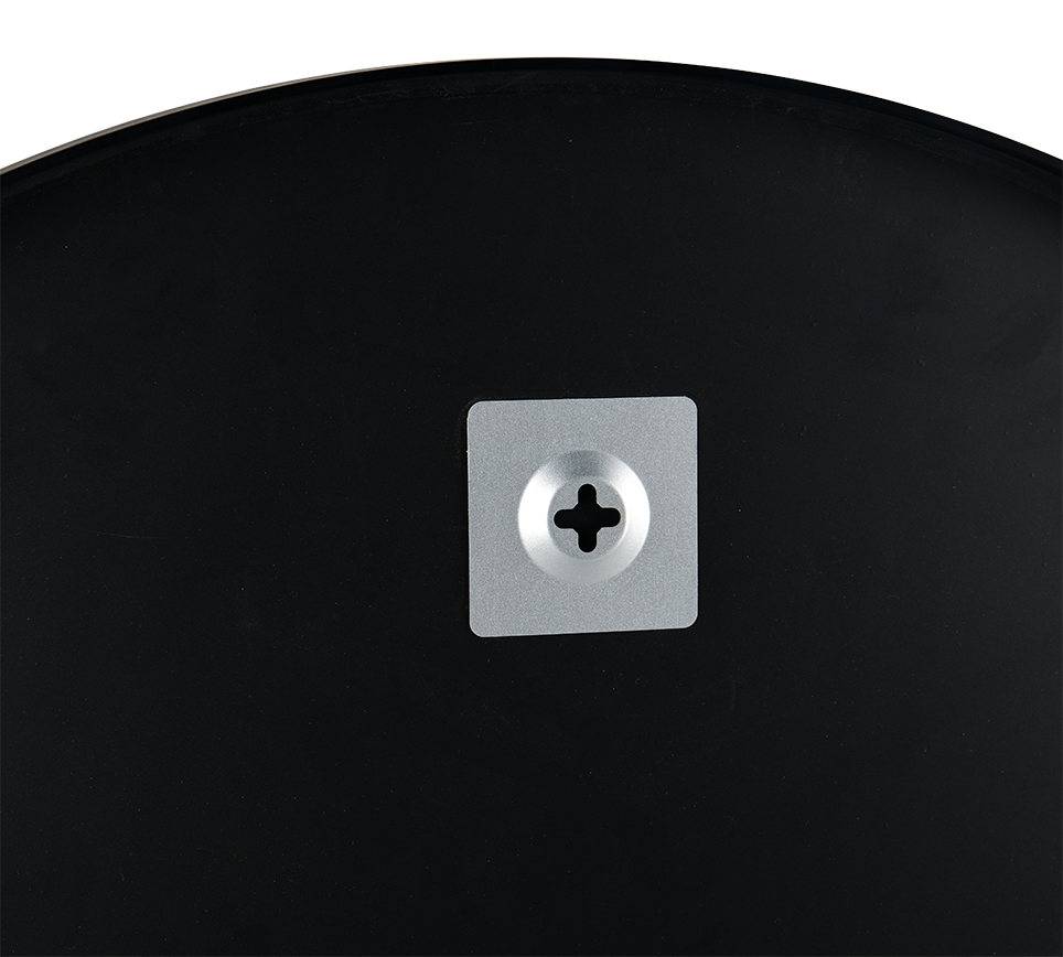 Britt mirror Ø70 cm black