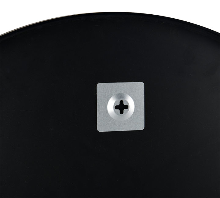Britt mirror Ø70 cm black