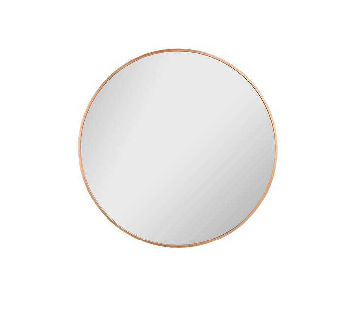 Britt mirror Ø70 cm gold