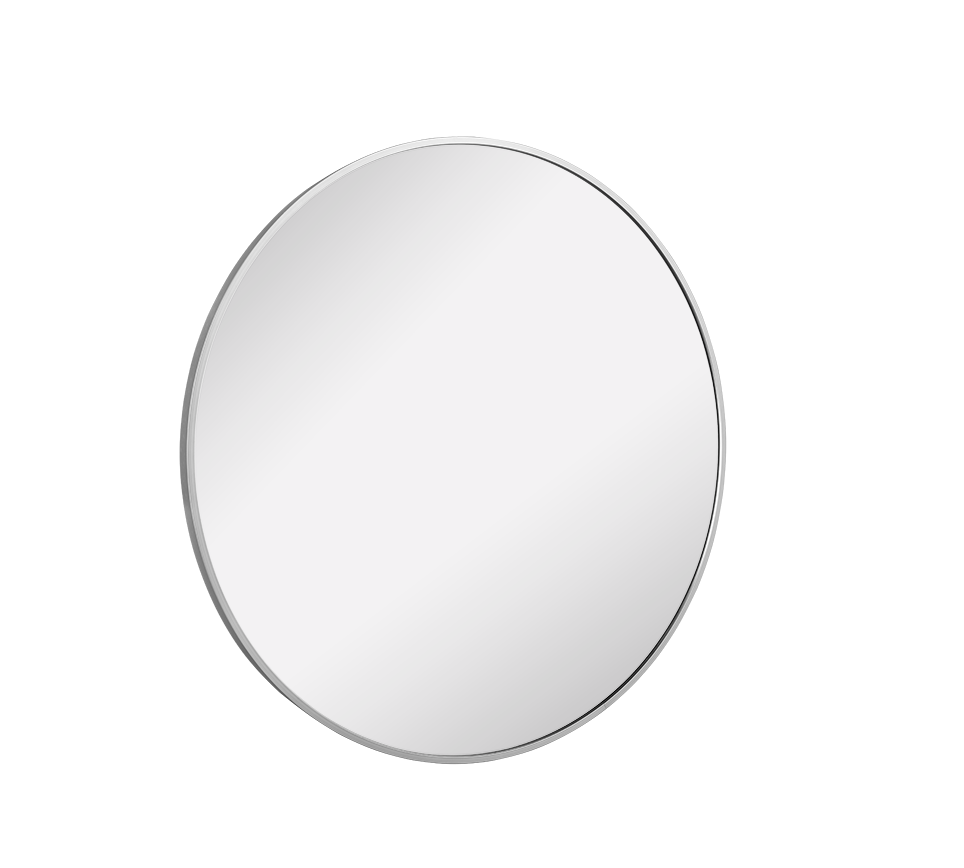 Britt mirror Ø70 cm silver