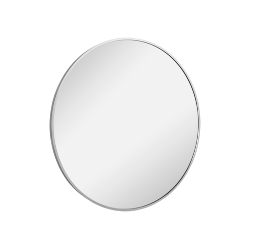 Britt mirror Ø70 cm silver