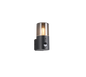 Hoosic wall lamp 1-pc E27 matt black motion sensor — 222260132