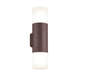 Hoosic wall lamp 2-pc E27 rustic — 222260224