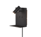 Element LED wall lamp matt black — 222570232