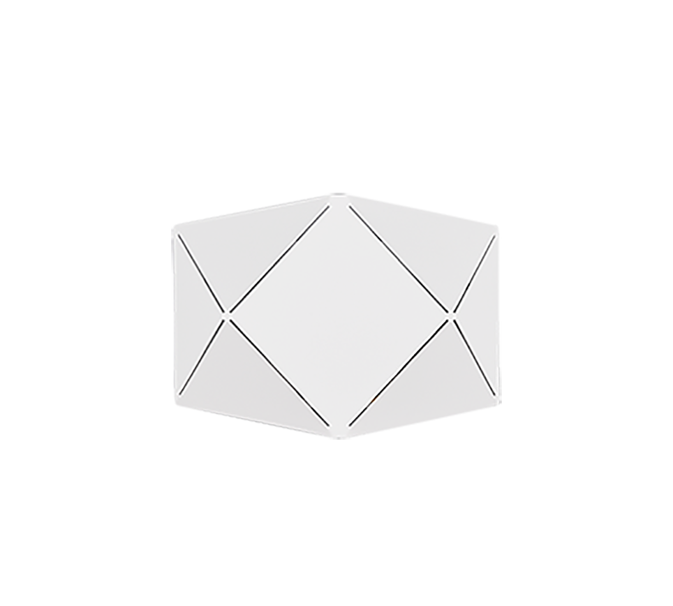 Zandor LED wall lamp 18 cm matt white — 223510131