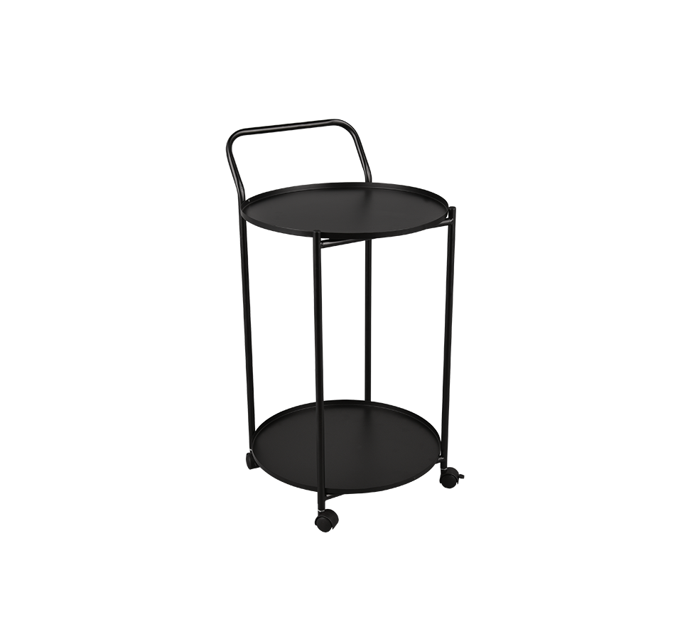 Edda side table Ø39 cm black