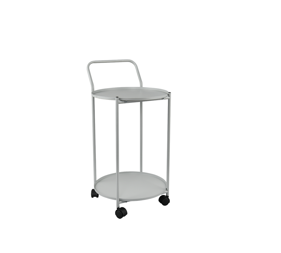 Edda side table Ø39 cm grey