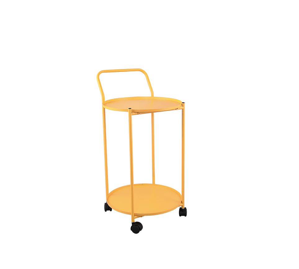 Edda side table Ø39 cm yellow