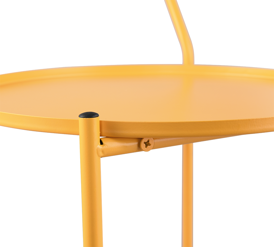 Edda side table Ø39 cm yellow