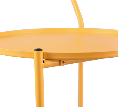 Edda side table Ø39 cm yellow
