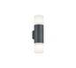 Hoosic wall lamp 2-pc E27 anthracite — 224060242