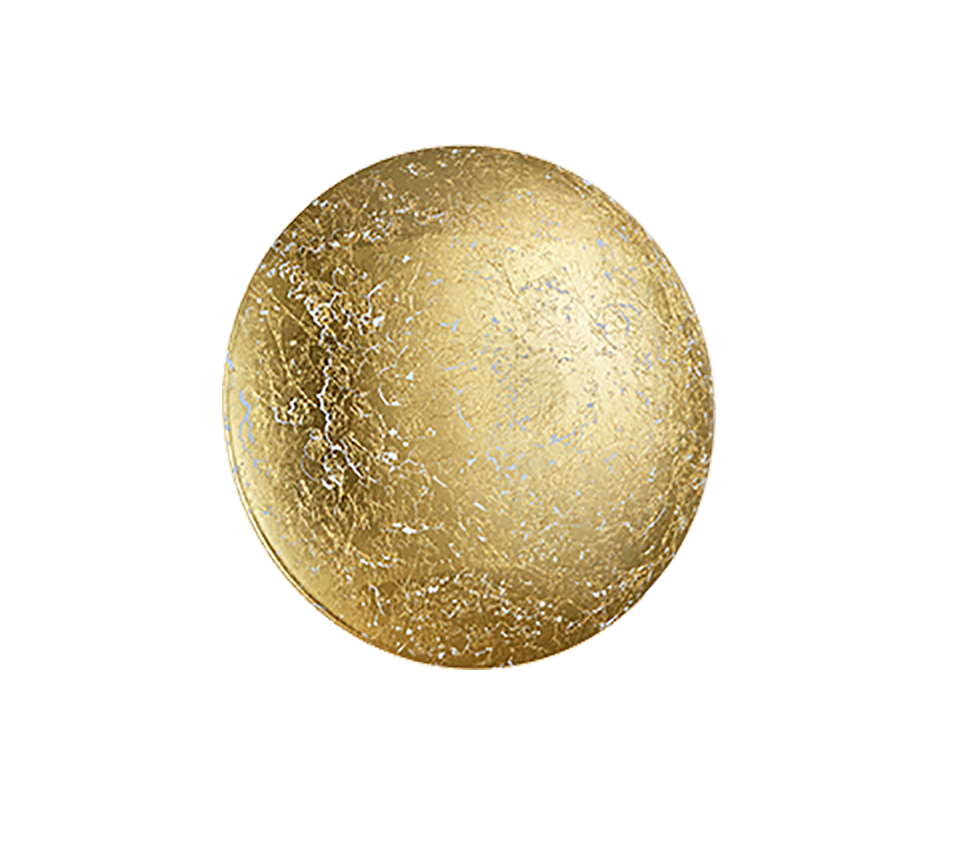 Chiros LED wall lamp gold — 224110179