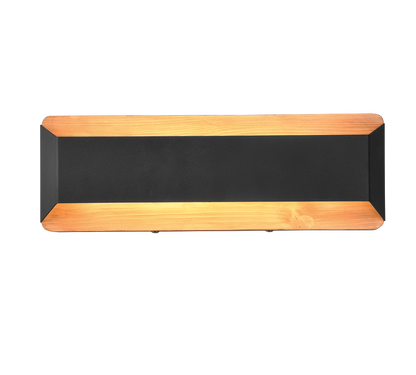 Arino LED wall lamp 35 cm matt black — 224819132