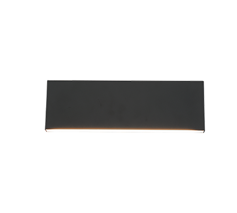 Concha LED wall lamp 28 cm anthracite — 225172942