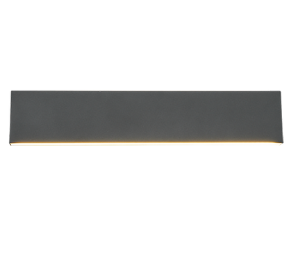 Concha LED wall lamp 47 cm anthracite — 225174742