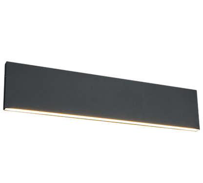 Concha LED wall lamp 47 cm anthracite — 225174742