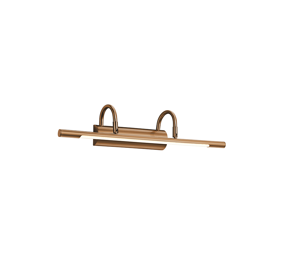 Cuadro LED wall lamp brass — 225210104
