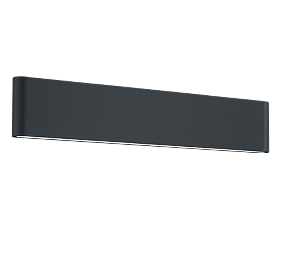 Thames II LED wall lamp 46,5 cm anthracite — 226460242