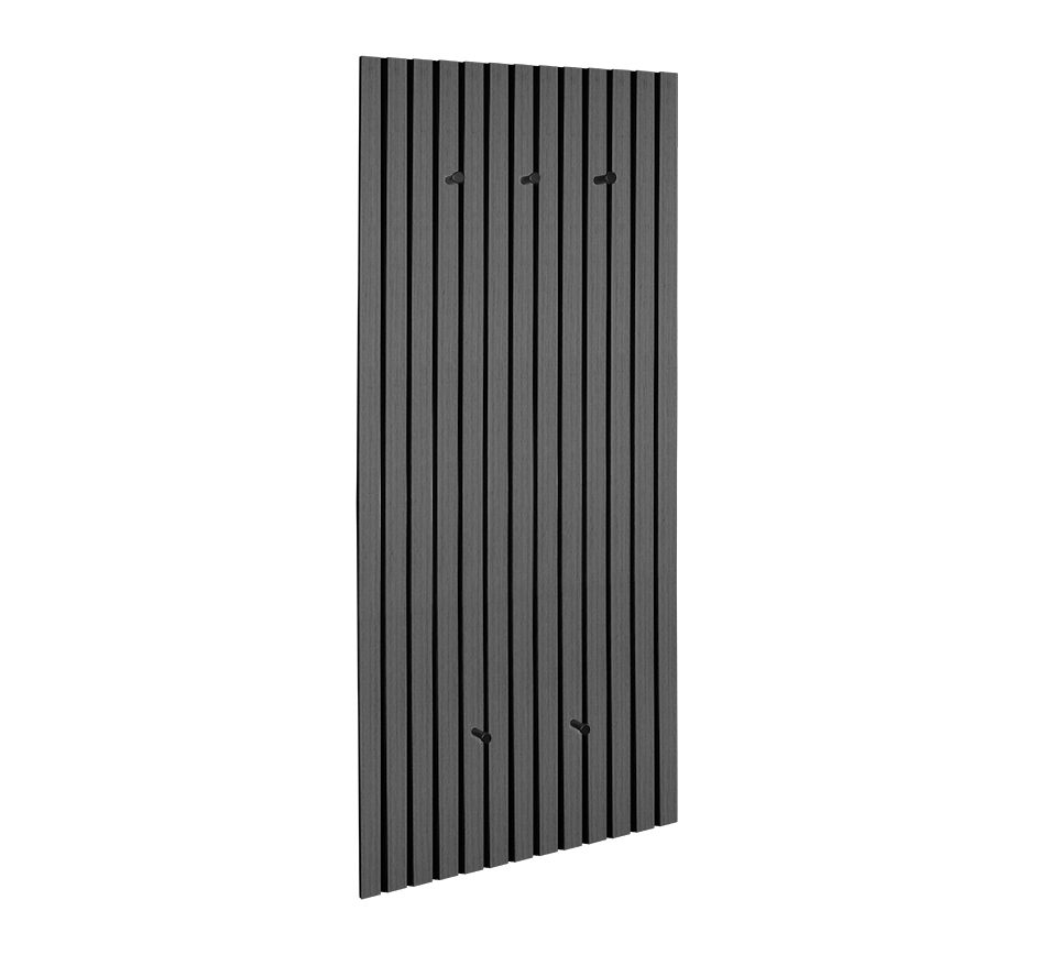 Grace wardrobe 50 x 125 cm grey/oak