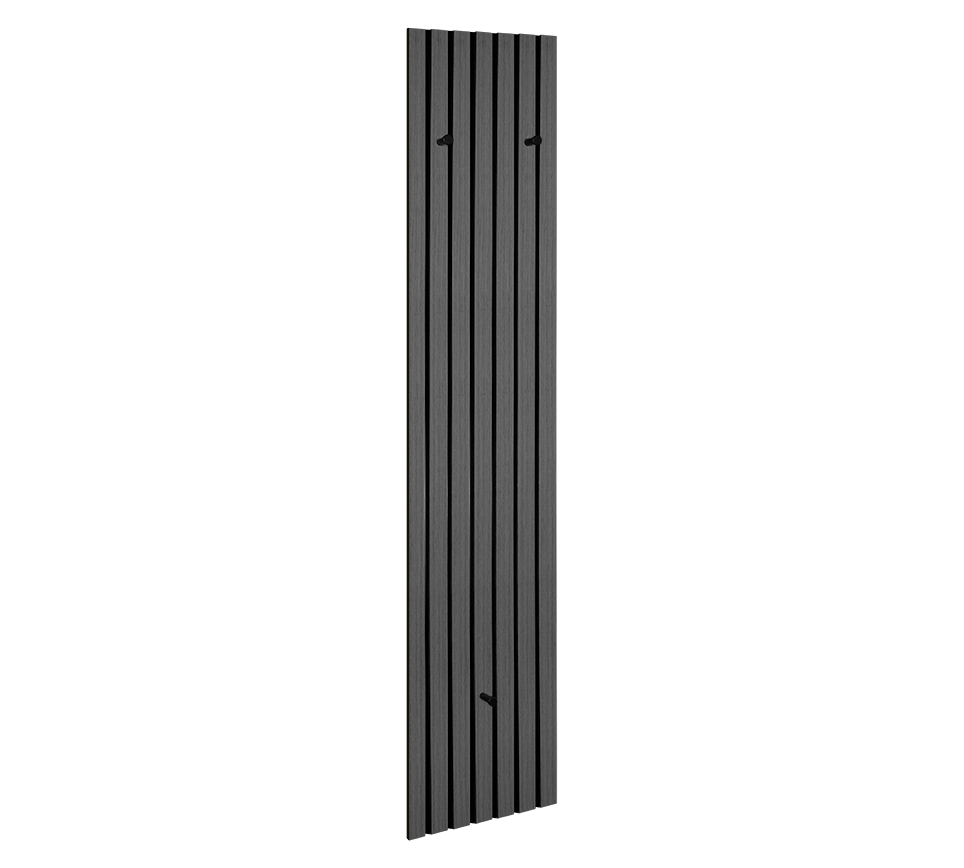 Grace wardrobe 25 x 160 cm grey/oak