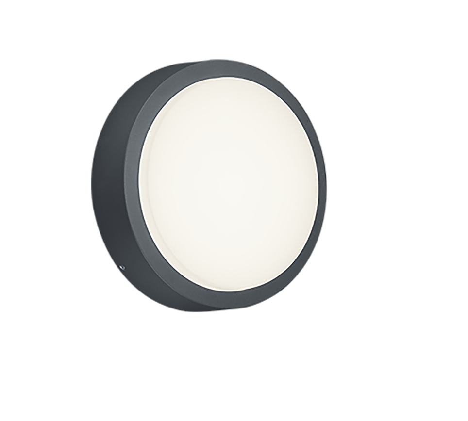 Breg LED wall lamp anthracite — 227260142