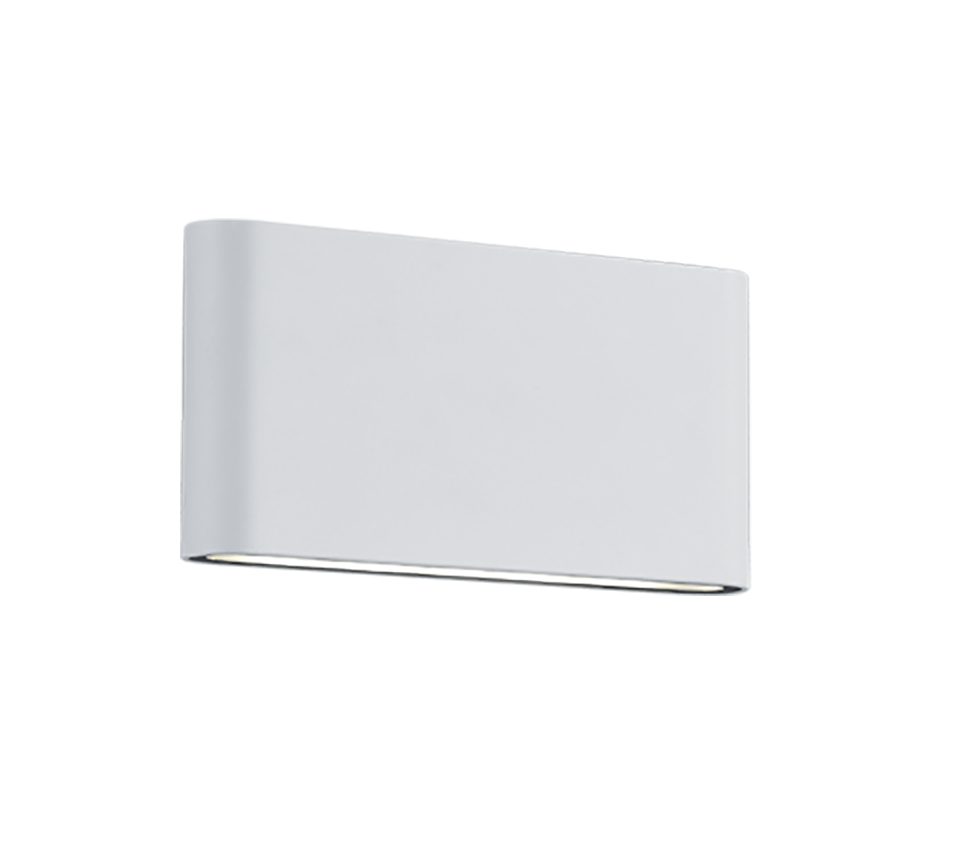 Thames II LED wall lamp 17,5x9 cm matt white — 227660231