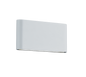 Thames II LED wall lamp 17,5x9 cm matt white — 227660231