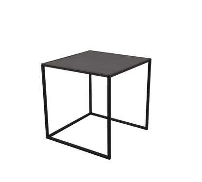 Judith serial table 40 x 40 cm + 35 x 35 cm black