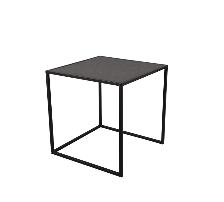Judith serial table 40 x 40 cm + 35 x 35 cm black