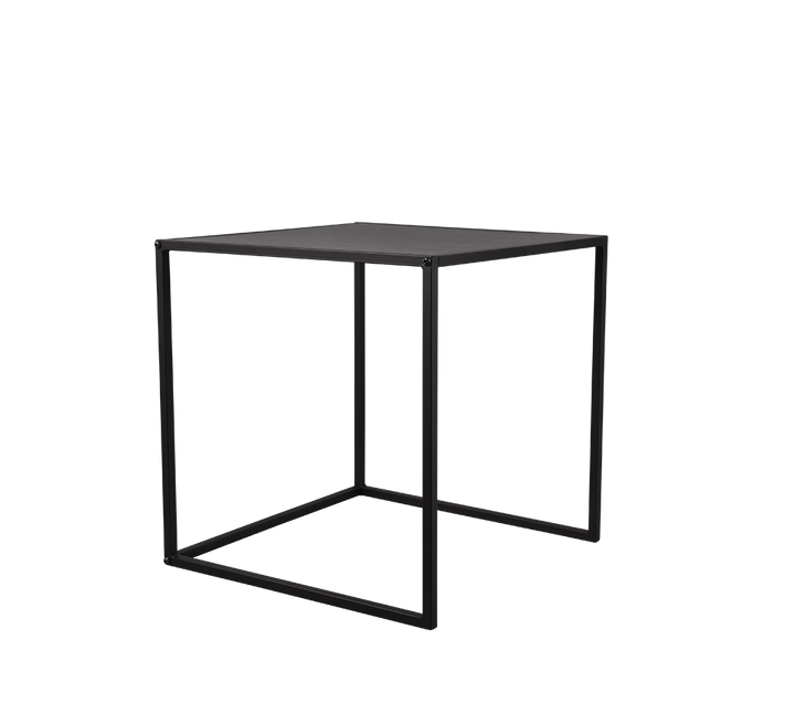 Judith serial table 40 x 40 cm + 35 x 35 cm black