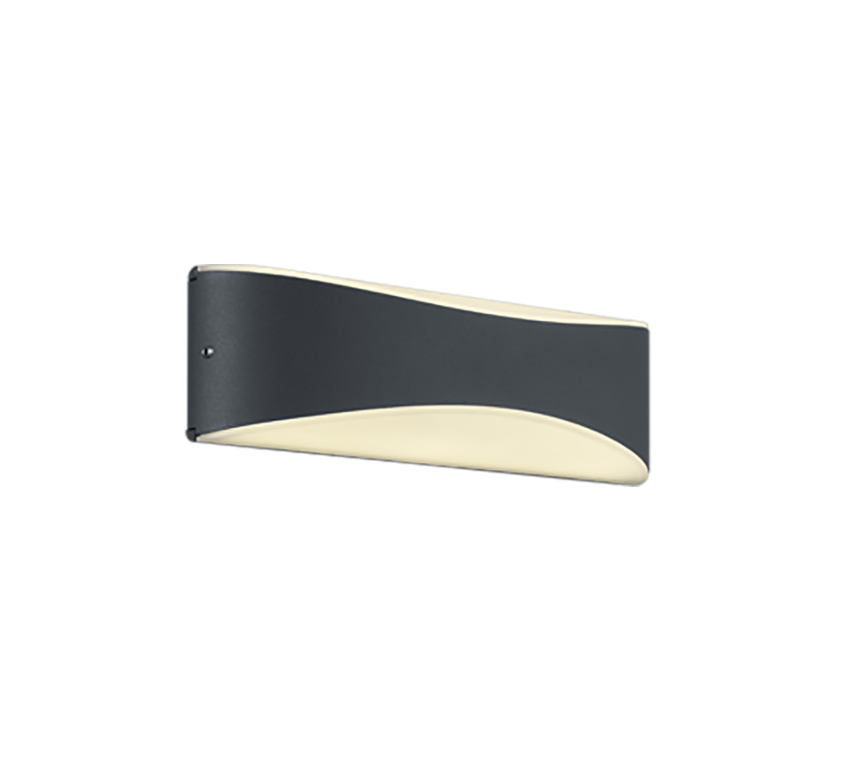 Konda LED wall lamp anthracite — 228560242