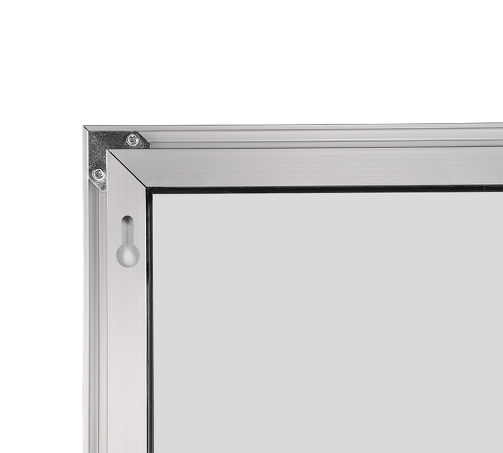Jule mirror 50 x 150 cm silver