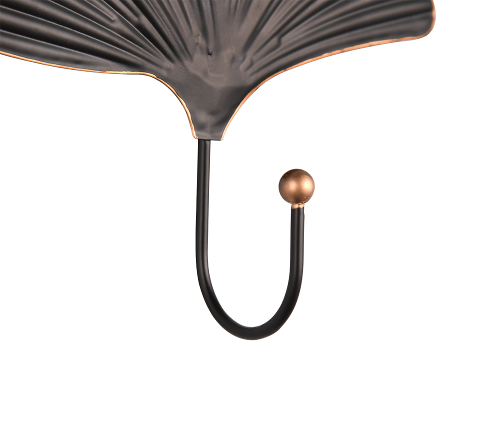 Merle hook rack 3-pack black/gold