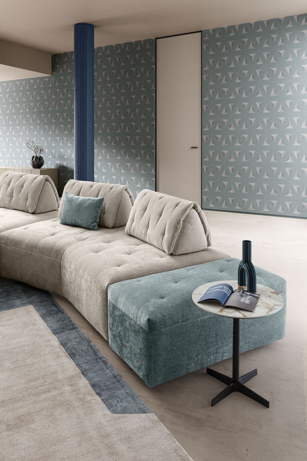 LeComfort Pouf HOUSTON LIGHT