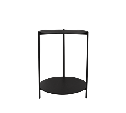 Paulina side table Ø48 cm black