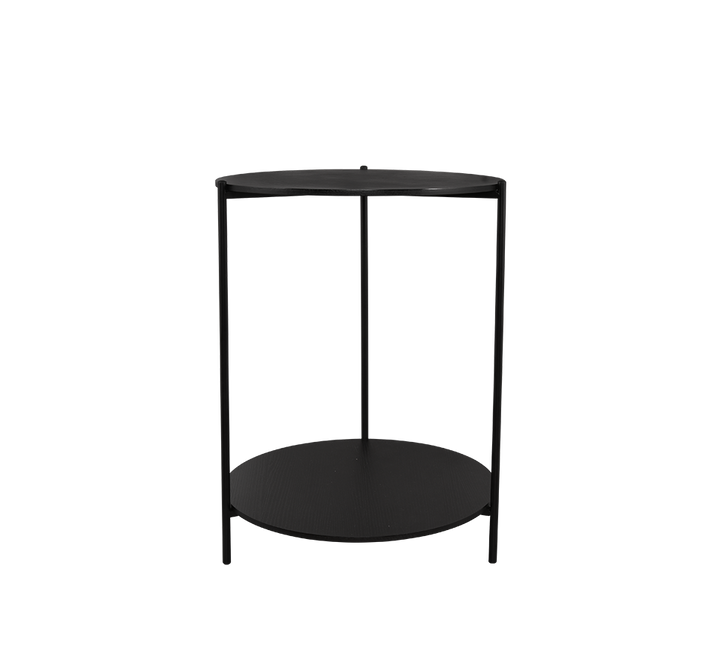 Paulina side table Ø48 cm black