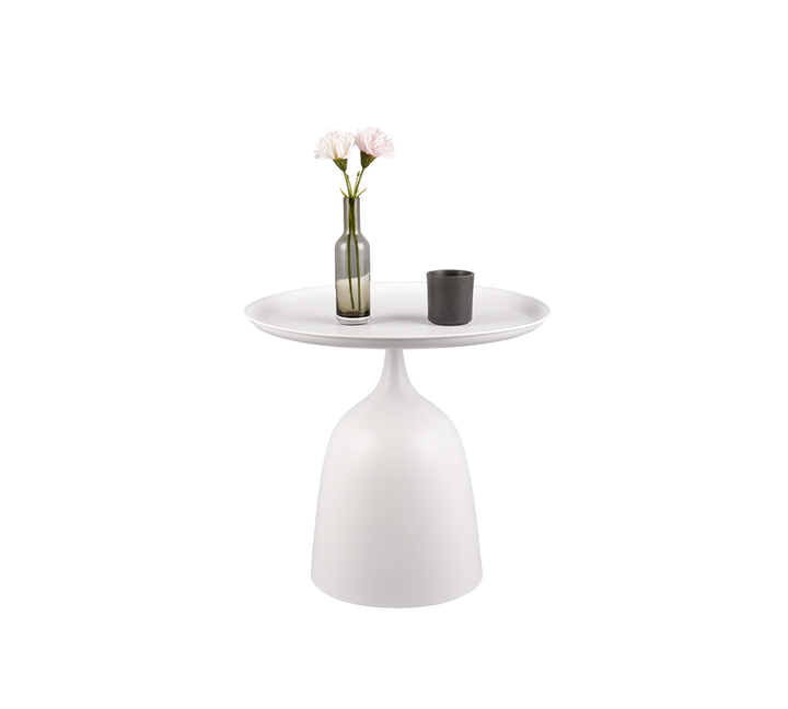 Ramona side table Ø48 x 44 cm white