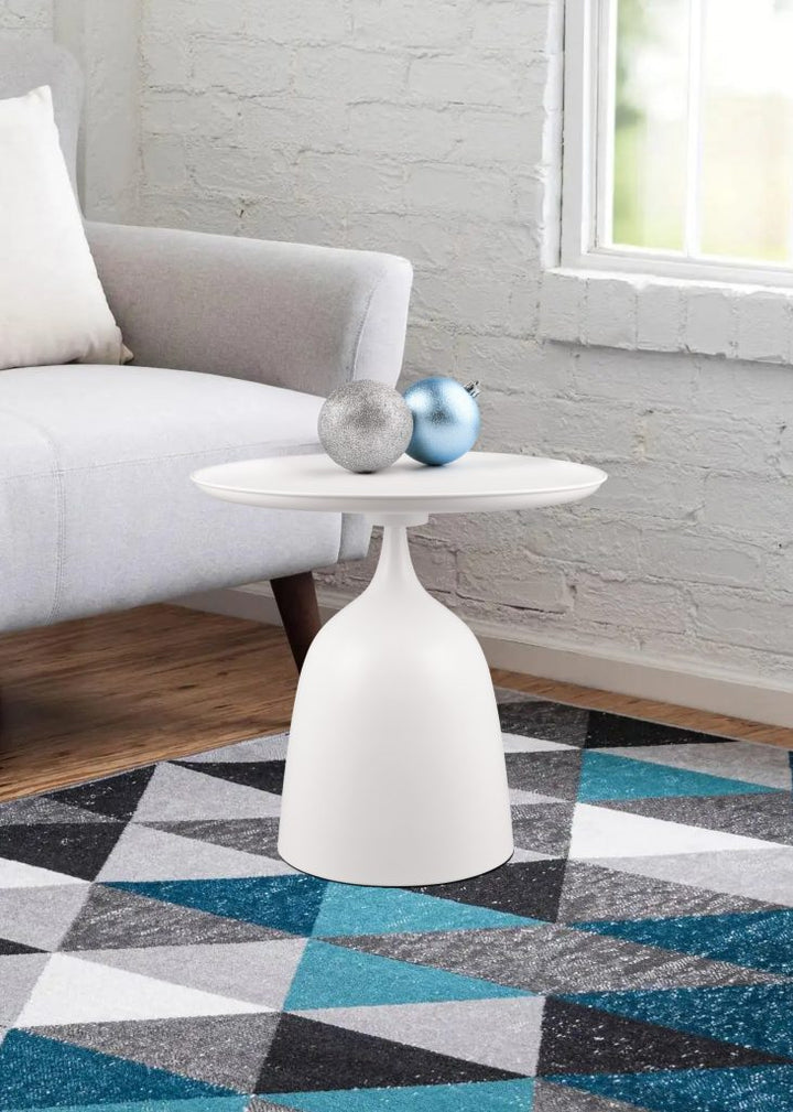 Ramona side table Ø48 x 44 cm white