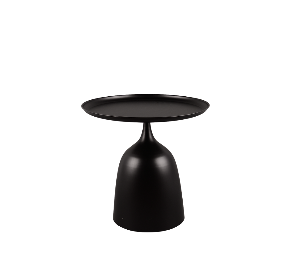 Ramona side table Ø48 x 44 cm black