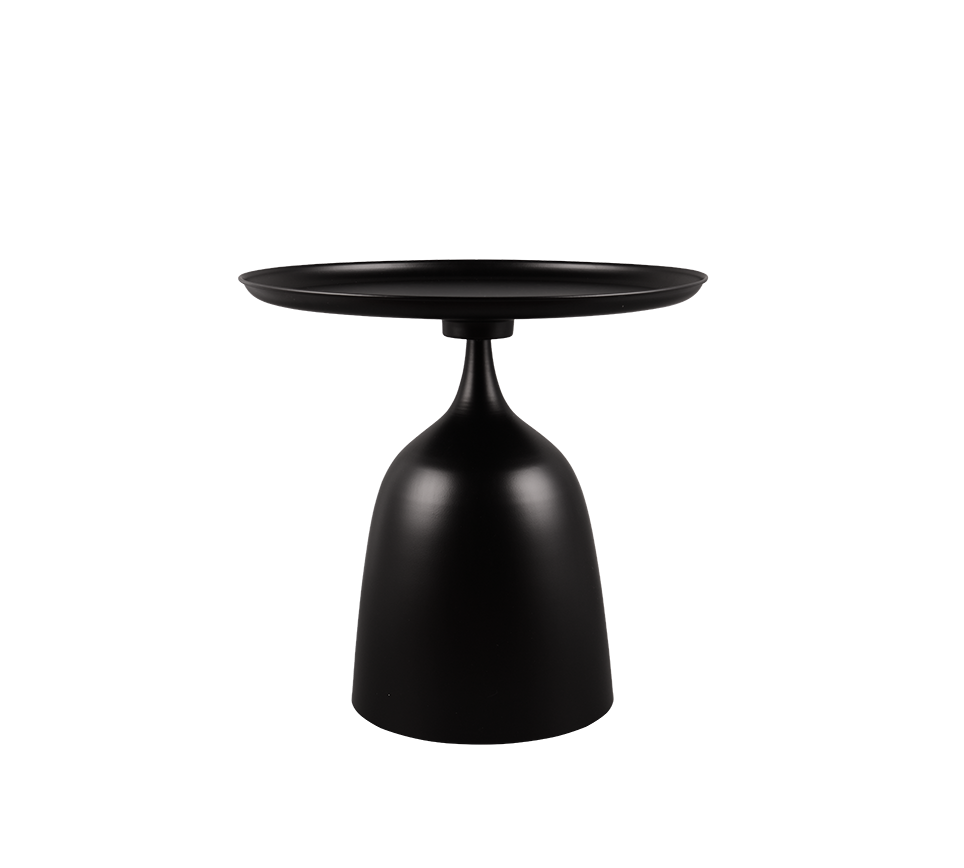 Ramona side table Ø48 x 44 cm black
