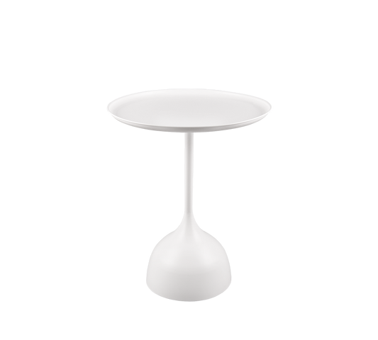 Ramona side table Ø48 x 60 cm white