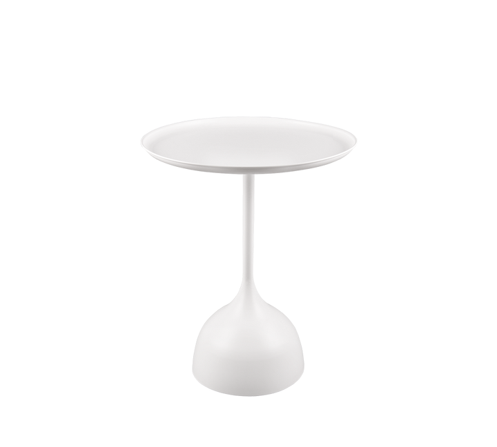 Ramona side table Ø48 x 60 cm white