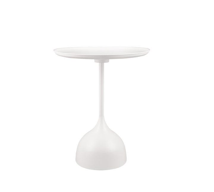 Ramona side table Ø48 x 60 cm white